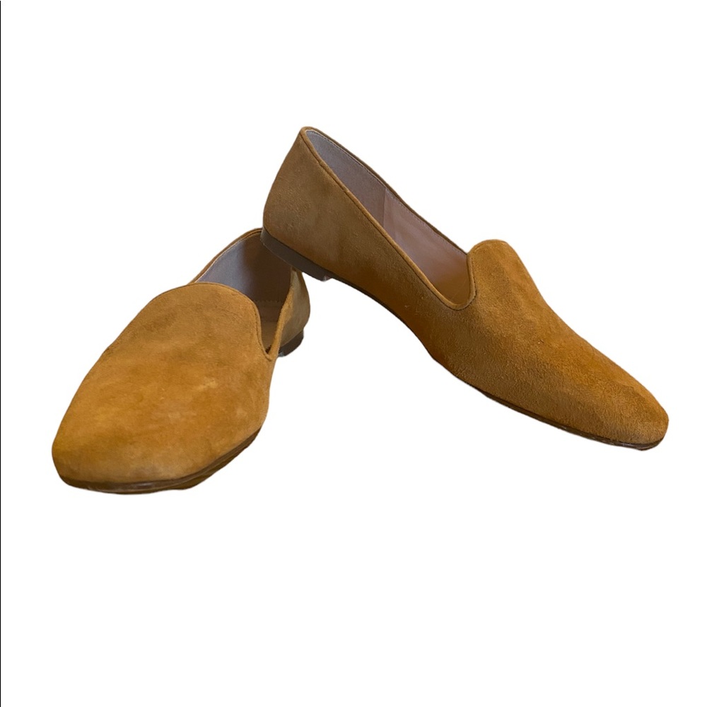 Suede J Crew Smoking Slippers
